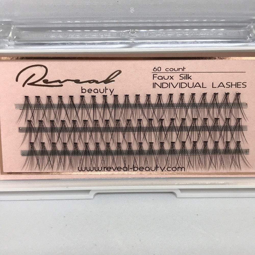 Reveal Beauty Brand Silk Individual Lashes Pack of 4